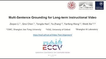 [ECCV 2024] Multi-Sentence Grounding for Long-term Instructional Video