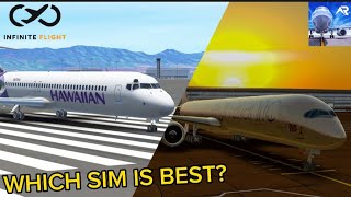 INFINITE FLIGHT vs RFS | Which Sim is best?