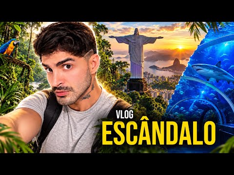 VLOG ESCÂNDALO: Floresta Amazônia, Cristo Redentor e AquaRio| Victor Nogueira