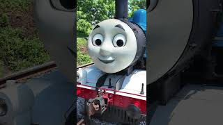 Thomas The Tank Engine Uncouples From His Train And Then Wheeshes