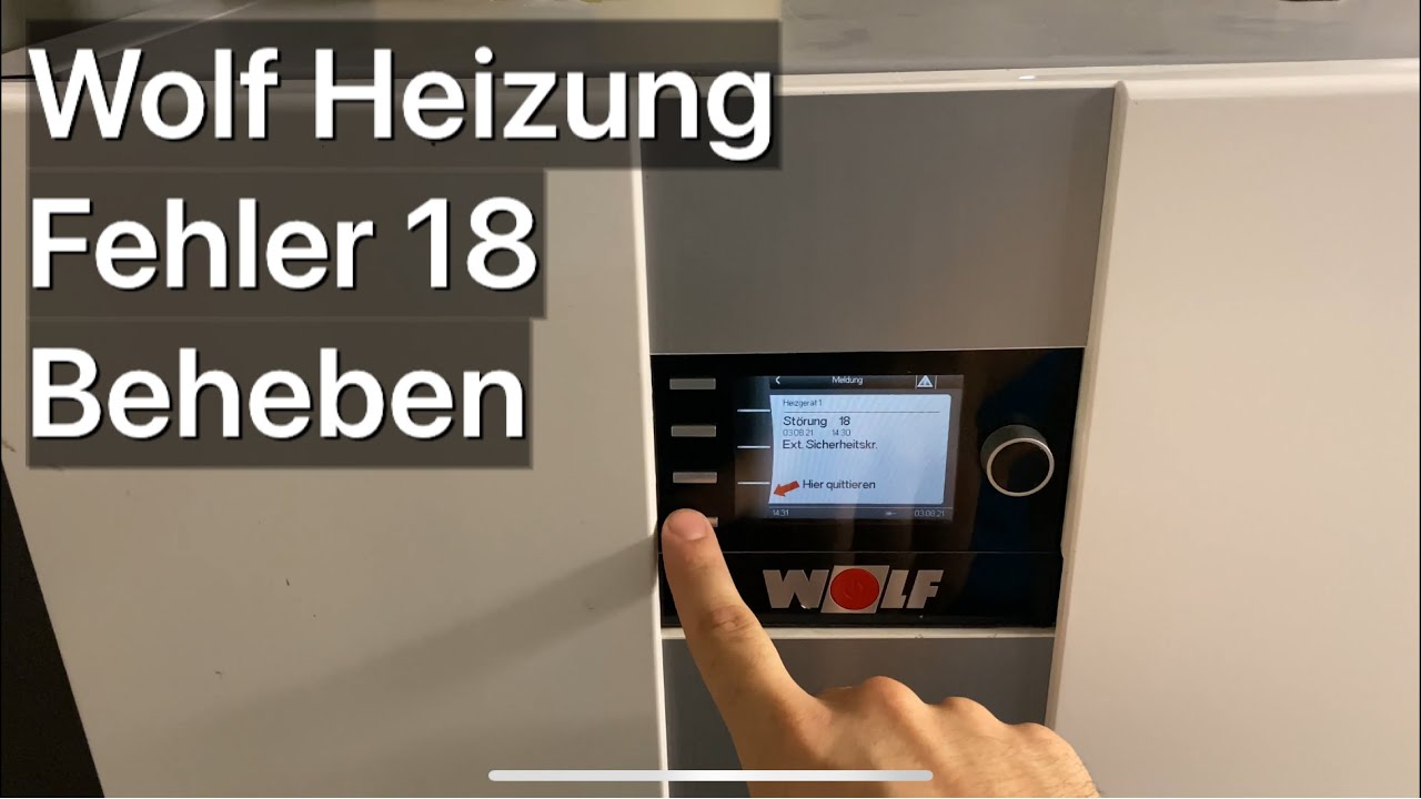 Wolf Heizungsfehler Die Ultimative Fehlercode Liste Zur Schnellen Fehlersuche