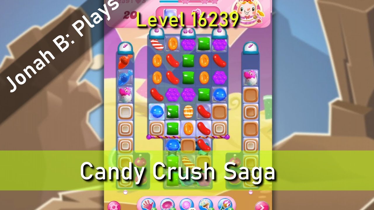 Candy Crush Saga Level 16239 - YouTube