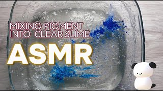 Making Ocean Drift Slime | Clear Slime ASMR