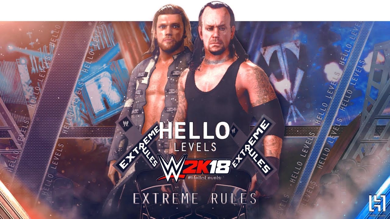 WWE 2K18 Undertaker vs Edge Extreme Rules Match | WWE 2K18 Extreme Rules Match ft. EXTREME OMG Moves