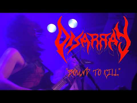 Ref:cHe4KIfJaNc DISARRAY  -  "Bound to Kill"  LIVE Hamburg/Bambi Galore  2026