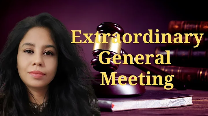 Don't Miss This! Extraordinary General Meeting | Corporate Law | Reema Baruah M.com Llb