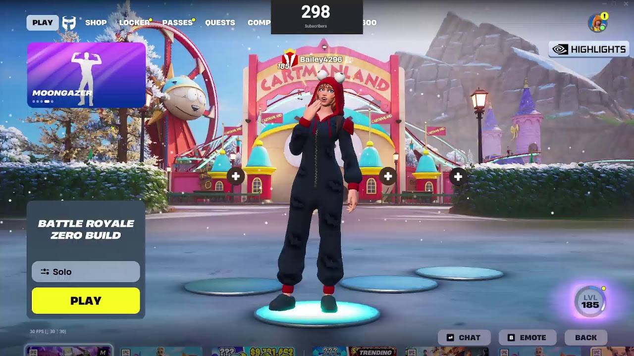 Live | Fortnite ZB | ALMOST AT 300 SUBS