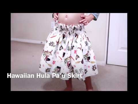 सिलाई: हवाईयन पाउ स्कर्ट / हुला स्कर्ट