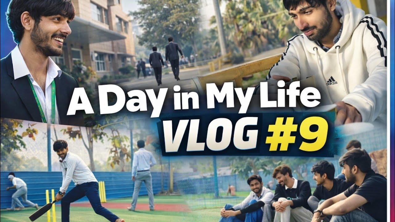 College to cricket,A day in my life #9 / DepaaVermavlogs