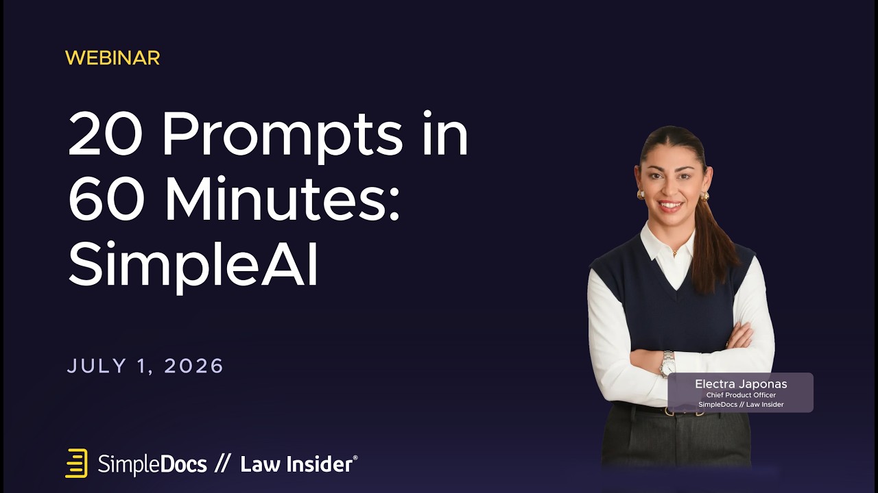 20 SimpleAI Prompts for Contract Review in Microsoft Word