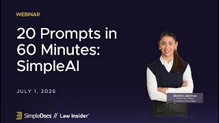 20 SimpleAI Prompts for Contract Review in Microsoft Word