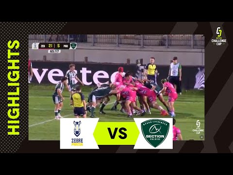 Zebre Parma v Pau 31-15 | Challenge Cup