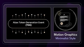 Minimalist Motion Graphcis - crypto currency