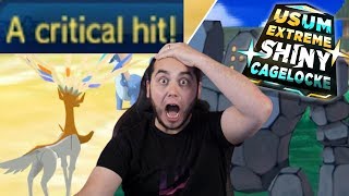THE WORST CRITICAL HIT EVER! Pokemon Extreme Shiny CageLocke!