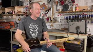 3 String Thursday - Mike Snowden - Old Timer Cigar Box Guitar 2169