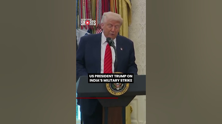 Hope It Ends Very Quickly: Donald Trump Reacts To India's Strike On Pakistan | Operation Sindoor