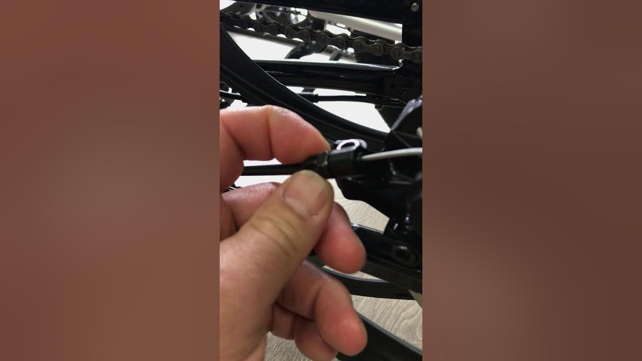 How To Adjust Shimano Mechanical Disk Brakes YouTube