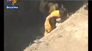 Watch Bjp Mp Am Maadam Injured After Falling Inside A Drain