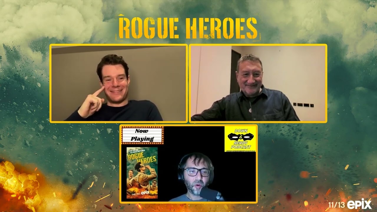 Rogue Heroes (2022) - Steven Knight & Connor Swindells Interviews