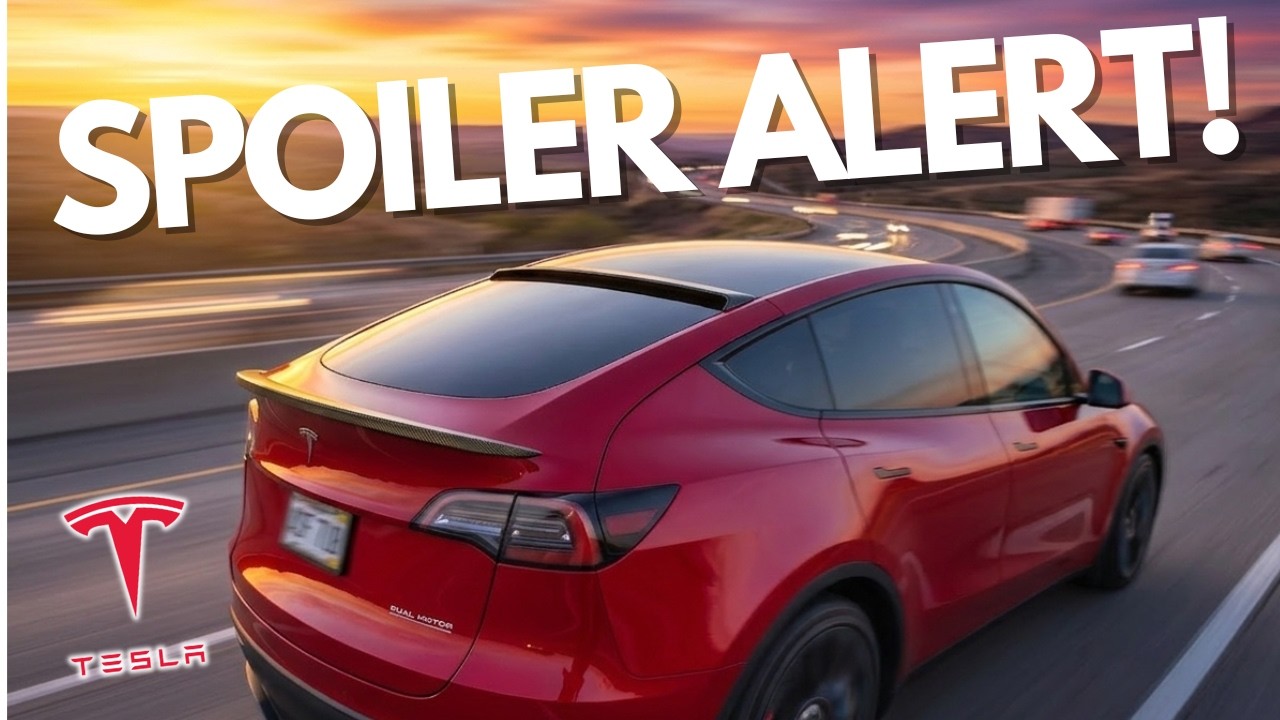 Tesla Model Y Roof Spoiler Install & Review: Worth It? - YouTube