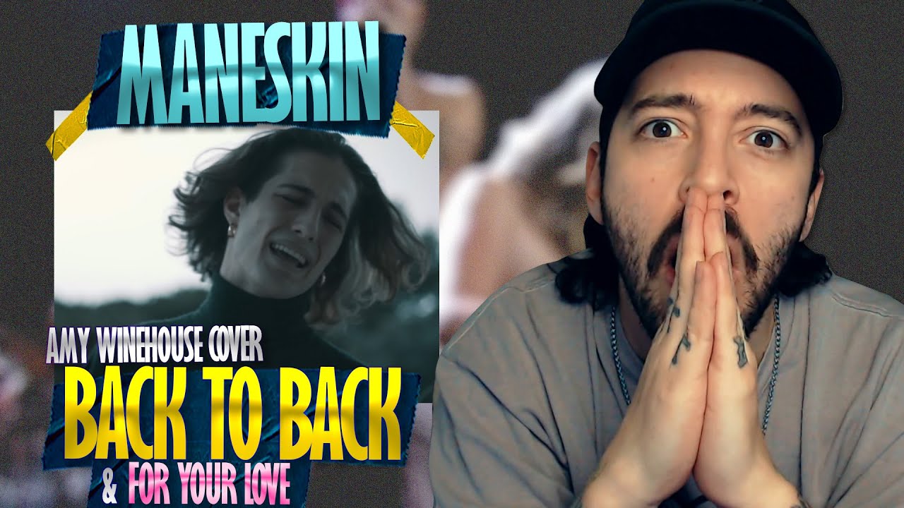Måneskin - Back to Back & For your Love (Paris) | REACTION | That cover fits so good on him! 🤘🏻🔥🙏🏻