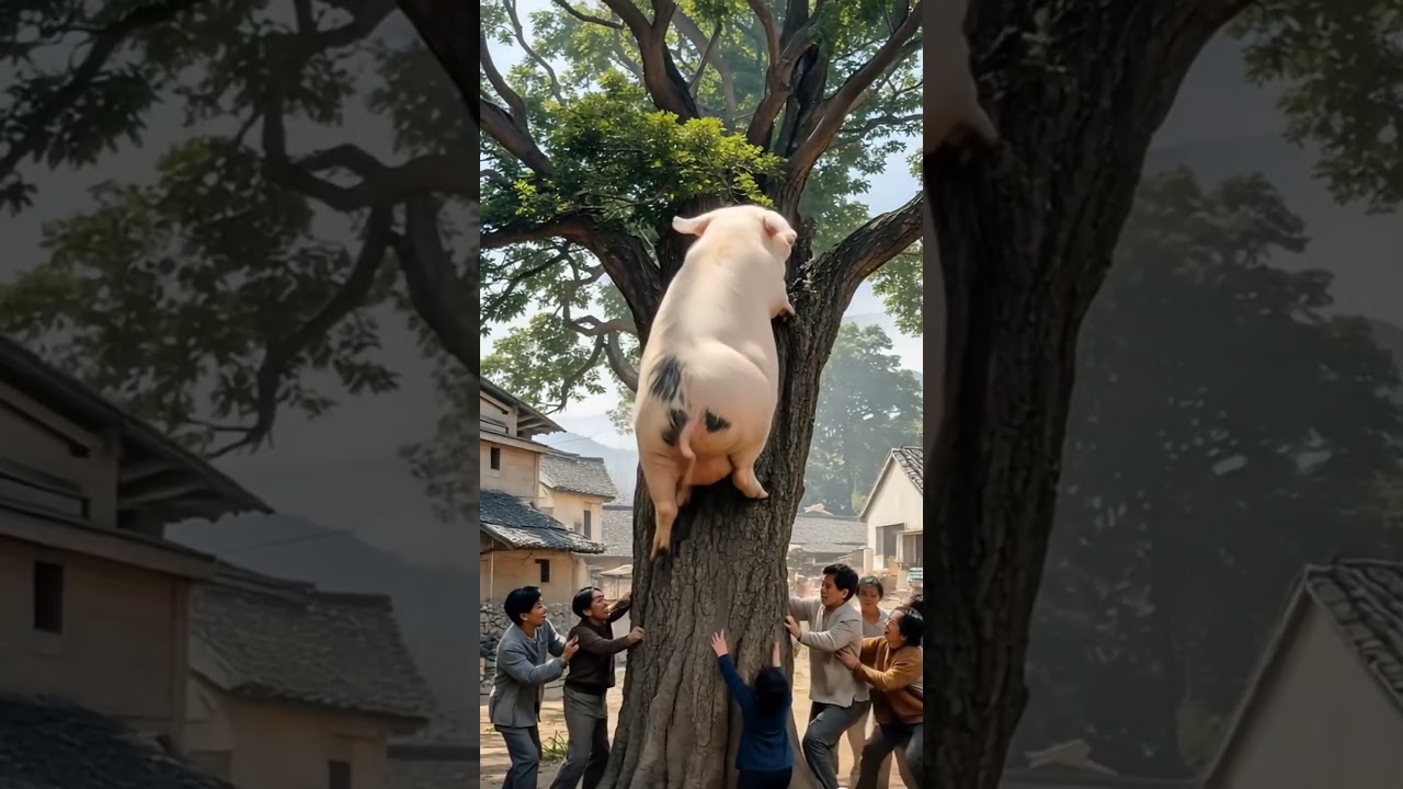 "Funny Piggy Story Made by AI – Don’t Miss The Ending 🐷 ❤️" 