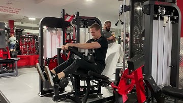 Seated Leg Curl (Leaning Forward)