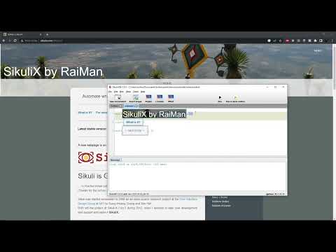 Simple App in Sikuli and Brobot