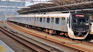 東急大井町線6020系6121F急行中央林間駅行き二子新地駅通過(2023/6/19)