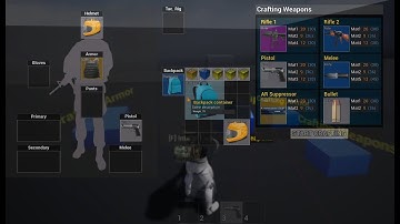UE4 Advanced JigSaw Inventory (Advanced loot UI and Crafting Update)