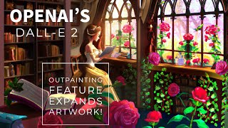 OpenAI’s DALL-E 2 Outpainting Feature: A.I. creates Disney Belle inspired artwork TIMELAPSE