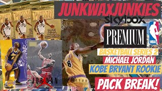 Skybox Premium 96 97 Series 2 Basketball pack break Michael Jordan Allen Iverson Kobe Bryant rookie