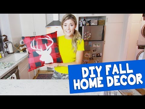 DIY FALL HOME DECOR // Grace Helbig