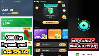 $500 Lucky Charge Live Payment Proof / Lucky Charge $500 Real or Fake - Get Free $1000 Per Week screenshot 5