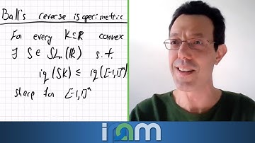 Assaf Naor - Extension, separation and isomorphic reverse isoperimetry