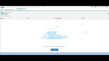 Salesforce Optimizer