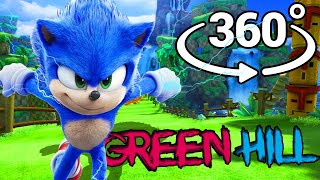 Sonic Green hill night   360ºVr