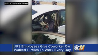 Dad Who Walked 11 Miles To Work Given Car By Co-Workers