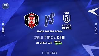 J16 | FC Fleury 91 – Stade de Reims (1-0), le résumé | D1 Arkema I FFF 2023-2024
