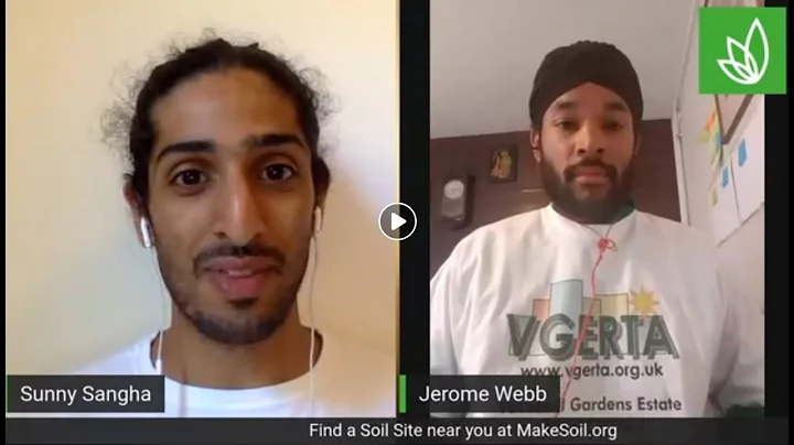 Sunny Sangha and Jerome Webb discussing MakeSoil.org
