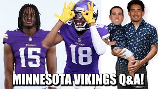 Minnesota Vikings Q&A: How Much Will Jefferson Get? NFC North Predictions? Dallas Turner Starting?
