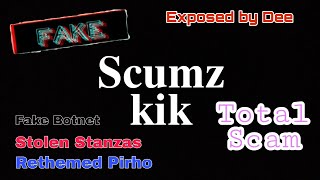 Scumz Kik Exposed !! || Fake Modded Kik Botnet , Stolen Stanzas,  Rethemed Pirho  Total Scam