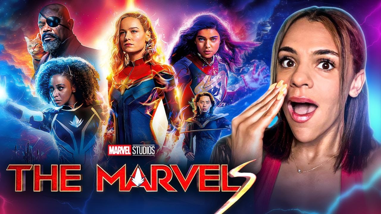 The Marvels (2023) *First Time Watching*  Movie Reaction 🎬🍿