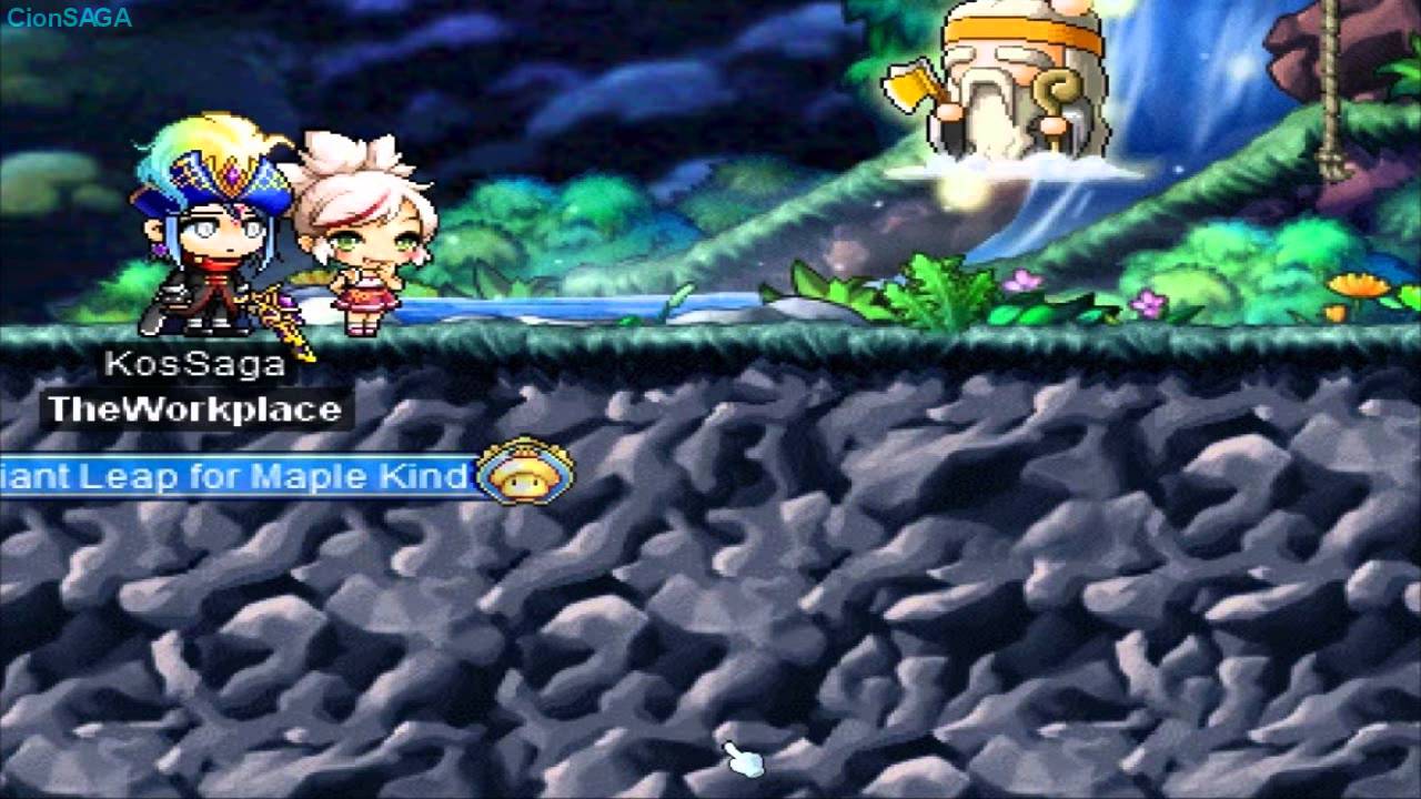 [MapleStory] Korean Folk Town (part 8) Woodcutter's Greed YouTube