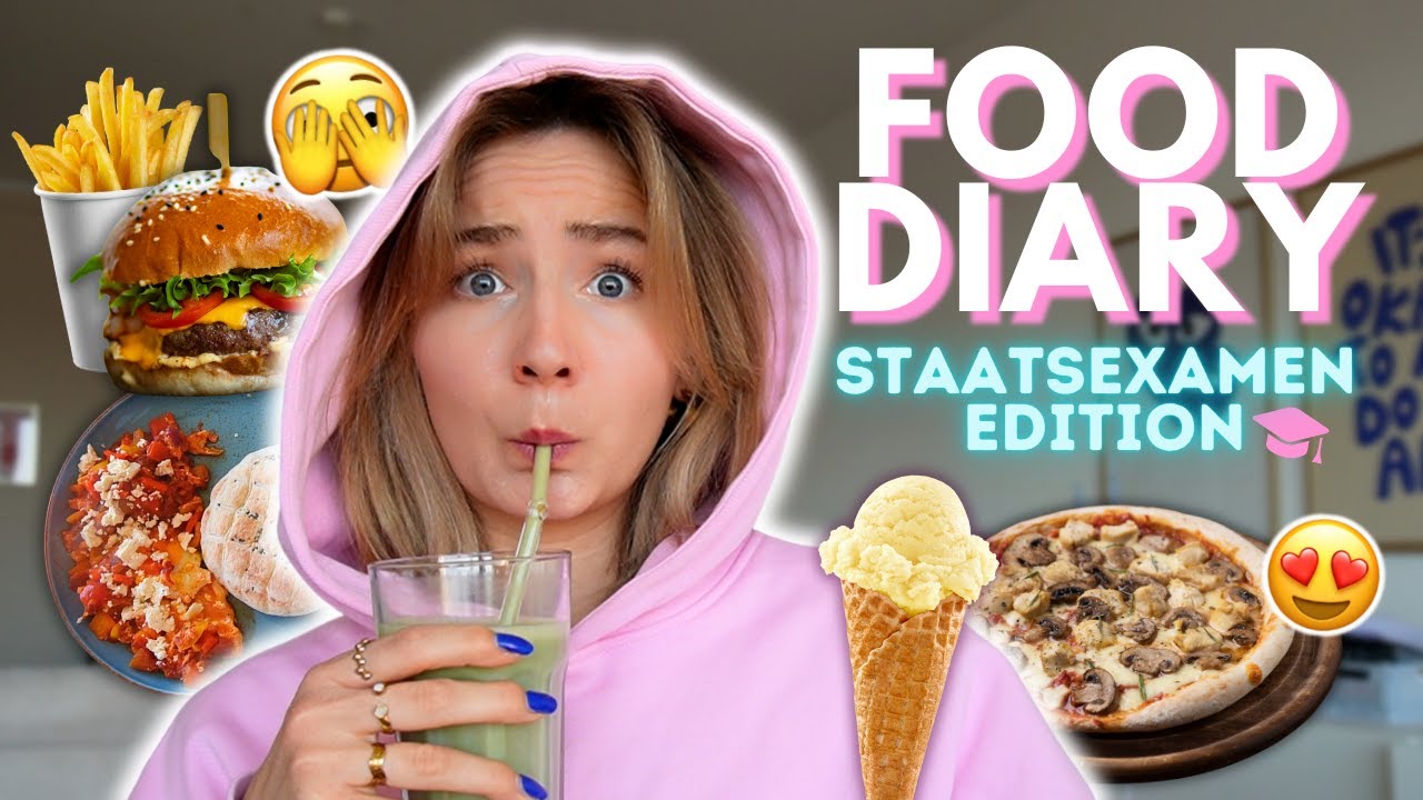 REALISTISCHES FOOD DIARY (bisschen gegönnt 🍔)
