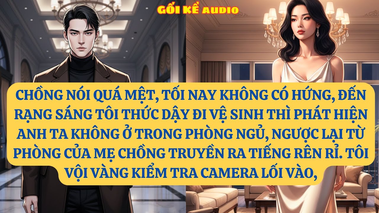 CHỒNG NÓI QUÁ MỆT, TỐI NAY KHÔNG CÓ HỨNG, ĐẾN RẠNG SÁNG TÔI THỨC DẬY ĐI VỆ SINH THÌ PHÁT HIỆN  GK412