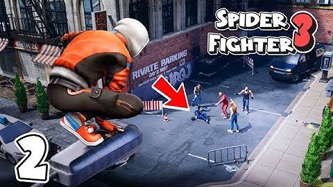 Spider Fighter 2 - Gameplay Walkthrough Part 1 - Spider (iOS, Android)😲
