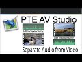 070  5 minute fix  pte av studio  separate audio from