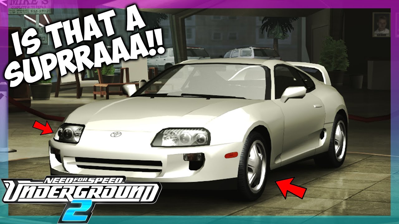 Toyota supra nfs underground