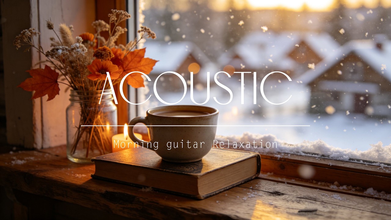 Warming Acoustic Guitar Instrumentals for Snowy Days | Soothing and Relaxing Winter Melodies